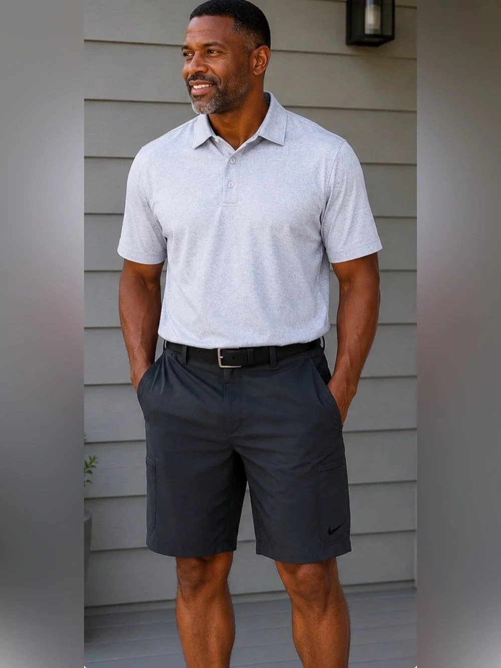 Nike Golf Men's Dri-Fit Black Shorts